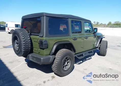 2020 Jeep Wrangler Unlimited Sport 4X4 z USA, uszkodzony, nr VIN 1C4HJXDN9LW291064